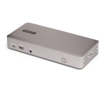 Startech Triple-Monitor USB4 Docking Station, 4K 60Hz HDMI or DisplayPort, 100W Laptop Charging, 2.5GbE, USB-C Multi-Monitor Dock, Driverless - docking station - USB4 / Thunderbolt 4 - 3 x HDMI, 3 x DP - 1GbE, 2.5GbE 150UE-USB4DOCKTRIPLE