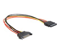 Delock - power extension cable - SATA power to SATA power - 30 cm (60131 Delock)