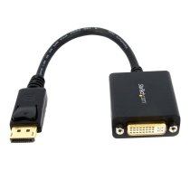StarTech DisplayPort to DVI-D Adapter - 1920x1200 - Passive DVI Video Converter with Latching DP Connector (DP2DVI2) - DisplayPort adapter - 15.2 cm DP2DVI2