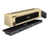 Club 3D CSV-1565 - docking station - USB-C - VGA, HDMI, DP - 1GbE CSV-1565