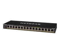 NETGEAR GS316P - switch - 16 ports - unmanaged GS316P-100EUS