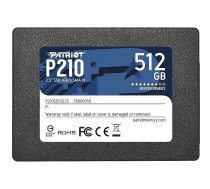Patriot P210 - SSD - 512 GB - SATA 6Gb/s P210S512G25