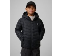 Zēnu jaka ar sintētisko pildījumu - melna