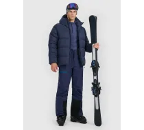 Vīriešu slēpošanas bikses softshell membrāna 10000 - tumši zilas