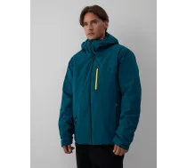 4F Tūrisma jaka 3-in-1 ar membrānu 8000 vīriešu - tumši zila 3XL