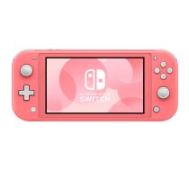 Nintendo Switch Lite, Coral + Animal Crossing + NSO 12 Month Subscription