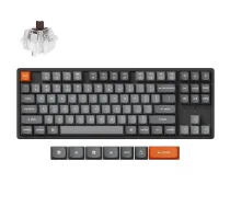 Keychron K8 Max, Keychron Super Brown Switch, Wireless, Black, US