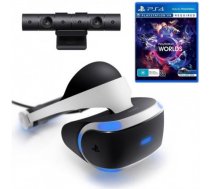 Sony Virtuālās realitātes brilles CUH-ZVR2 + PS kamera + VR Worlds spēle | 9808794 | 711719808794