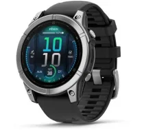 Gar Garmin Fēnix 8 (010-02904-00) 47mm GPS Wi-Fi nerūsējošais tērauds AMOLED viedpulkstenis
