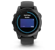 Gar Garmin Fēnix 8 Slate (010-02904-01) 47mm GPS Wi-Fi pelēks AMOLED viedpulkstenis