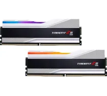 G.SKILL Trident Z5 (Silver) 32GB (2x16GB) DDR5 7600MT/s CL36 DIMM RGB RAM Memory