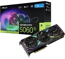 PNY GeForce RTX 5060 Ti EPIC-X RGB Triple 8GB GDDR7 Graphics Card