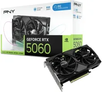PNY GeForce RTX 5060 VERTO Dual Fan 8GB GDDR7 Graphics Card