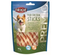 Gardums suņiem : Trixie Premio Fish Chicken Sticks, 80 g