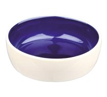 Bļoda dzīvniekiem, keramika : Trixie Ceramic Bowl, 0.3l/12cm, cream/blue