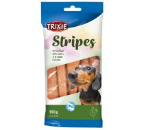 Gardums suniem : Trixie Stripes with poultry, 10 gab/100g