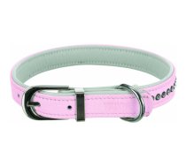 Kakla siksna : Trixie Active Comfort collar with rhine stones, XXS–XS: 17–21 cm/12 mm, pink