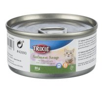 Trixie mitrā barība kaķiem, salmon soup ar vistu un lasi, 80 g
