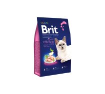 Brit Premium by Nature Cat Adult Chicken Sausā barība pieaugušiem kaķiem ar vistu, 0,3kg