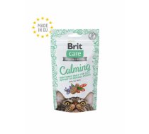 Brit Care Cat Snack Calming Kaķu kārumi ar vistu, kaķa mētru un godži ogām, nomierinošs efekts 50g