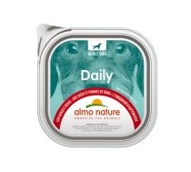 Almo Nature DAILY Pastēte suņiem ar liellopu gaļu un kartupeļiem, 100g