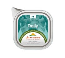 Almo Nature DAILY Pastēte suņiem ar tītaru un kabačiem, 100g