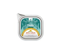 Almo Nature DAILY Pastēte suņiem ar vistas gaļu, šķiņķi un sieru, 100g