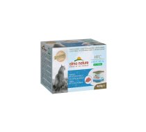 Almo Nature HFC Natural Light Mega paka mitrā barība kaķiem ar atlantijas tunci, 4x50g