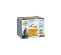 Almo Nature HFC Natural Light Mega paka mitrā barība kaķiem ar vistas krūtiņu, 4x50g