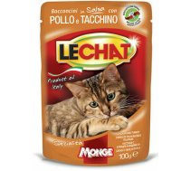 LeChat Pouches ar caļa un titara gaļas gabaliniem 100 g