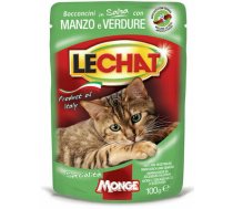 LeChat Pouches ar liellopu gaļas un darzeņu gabaliniem 100 g