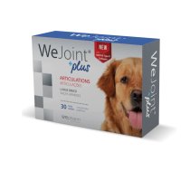 Wepharm® WeJoint® Plus papildbarība locītavu atbalstam lielas šķirnes suņiem >25kg, 30 garšīgās tabletes