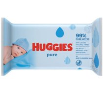 HUGGIES Pure mitrās salvetes 56 gab.