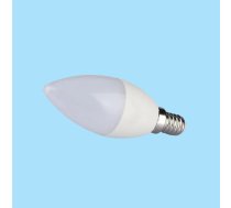 E14 4.5W(470Lm) LED Spuldze, V-TAC, sveces forma, IP20, auksti balta gaisma 6500K