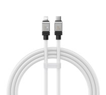 Baseus kabelis CoolPlay USB-C - Lightning 2m 20W balts