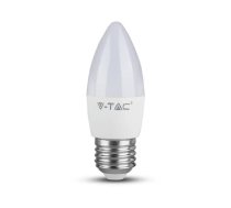 E27 4.5W(470Lm) LED Spuldze Candle, V-TAC, IP20, neitrāli balta gaisma 4000K