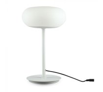 25W LED dizaina galda lampa, V-TAC, IP20, balta, dimmējama, sili balta gaisma 3000K