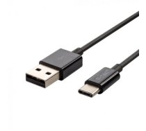 1m 1.0A V-TAC TYPE-C USB kabelis melns