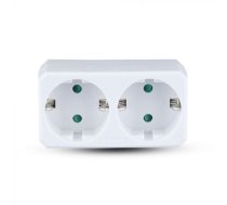 Adapteris 2x16A, IP20, 2300W, AC:250V, V-TAC