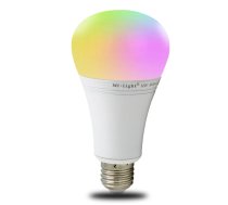 E27 12W(1100Lm) LED Spuldze RGB+CCT, ar wi-fi, 2.4G, 2700-6500K