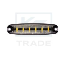 18W 12-24V 6 LED STROBO darba lukturis, 26 funkcijas, IP67