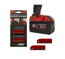 Bitu turētājs Milwaukee M18 instrumentiem 2gb StealthMounts BH-MW18-RED-2