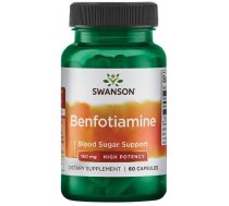 Swanson benfotiamīns, 160 mg - 60 kapsulas