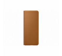 Samsung Galaxy Fold3 Leather Flip Cover Camel [Mazlietots]