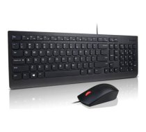 Lenovo Essential Wired Keyboard And Mouse Combo ENG/​RUS Black