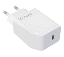 Muvit Travel Charger PD 20W 3.0A Type-C White