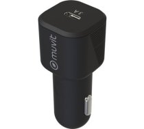 Muvit Car Charger PD 20W 3.0A Type-C Black