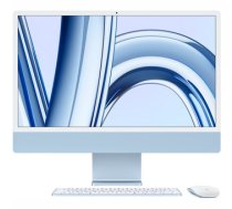 Apple iMac 24-inch M3 chip with 8 core CPU and 10 core GPU 256GB - Blue INT