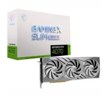 MSI Nvidia GeForce RTX 4070 GAMING X Slim White 12GB