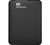 Western Digital Elements Portable HDD 4TB, Black